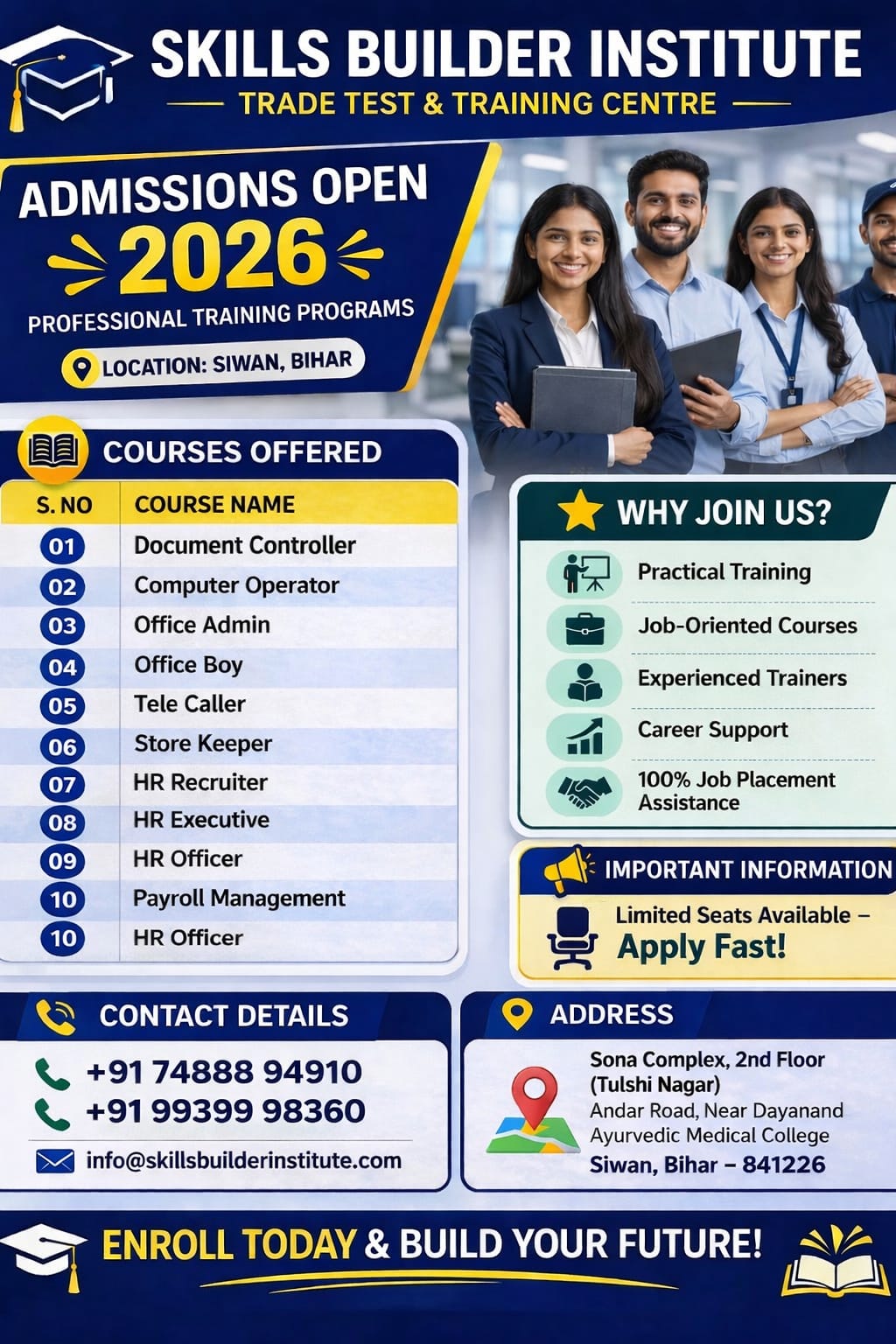 Classroom - Skills Builder Institute